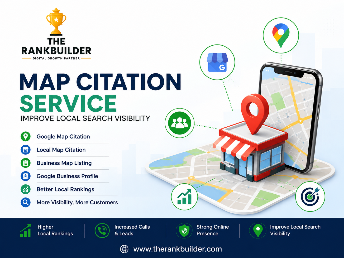 Map Citation Service: Improve Local Search Visibility